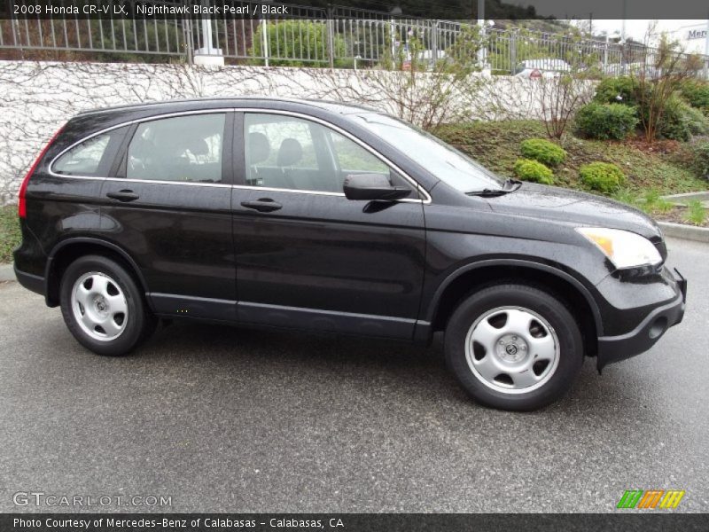 Nighthawk Black Pearl / Black 2008 Honda CR-V LX