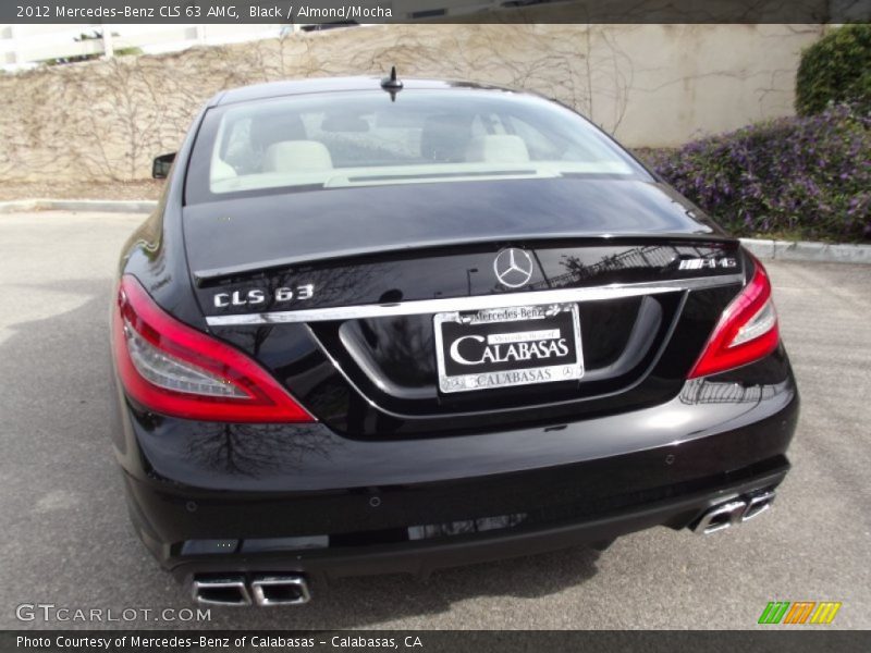 Black / Almond/Mocha 2012 Mercedes-Benz CLS 63 AMG