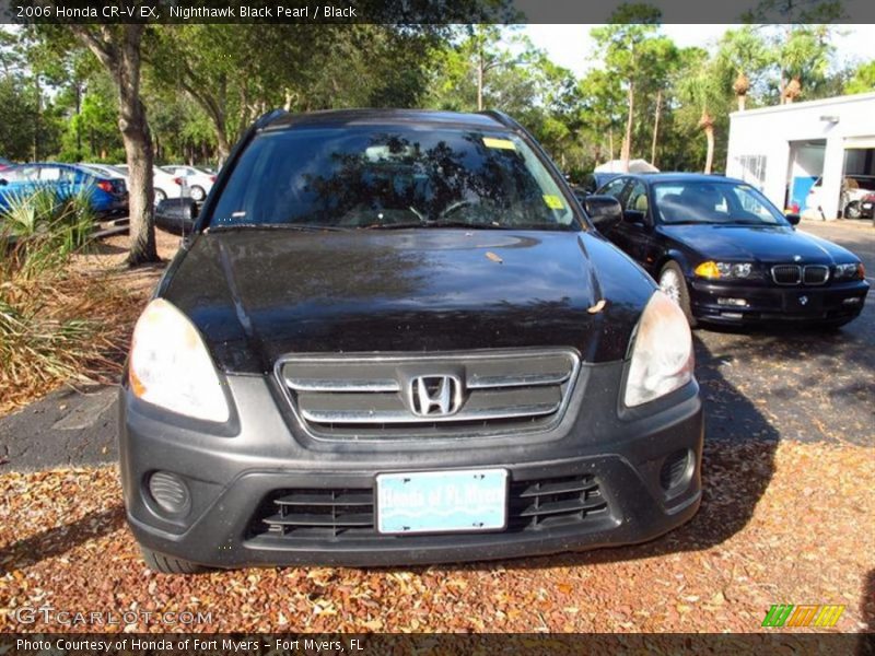 Nighthawk Black Pearl / Black 2006 Honda CR-V EX