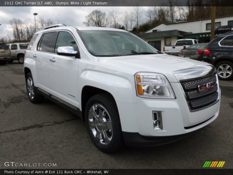 Front 3/4 View of 2012 Terrain SLT AWD