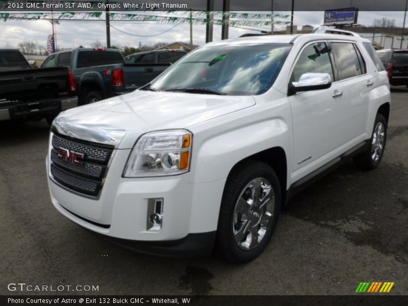 Front 3/4 View of 2012 Terrain SLT AWD