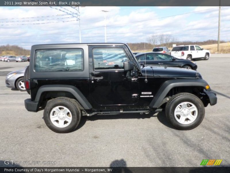 Black / Black 2011 Jeep Wrangler Sport 4x4