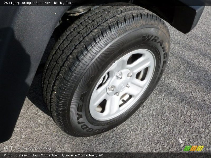 Black / Black 2011 Jeep Wrangler Sport 4x4