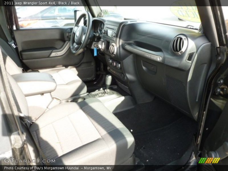 Black / Black 2011 Jeep Wrangler Sport 4x4