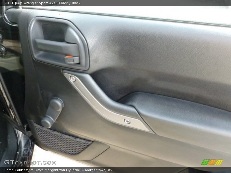 Black / Black 2011 Jeep Wrangler Sport 4x4