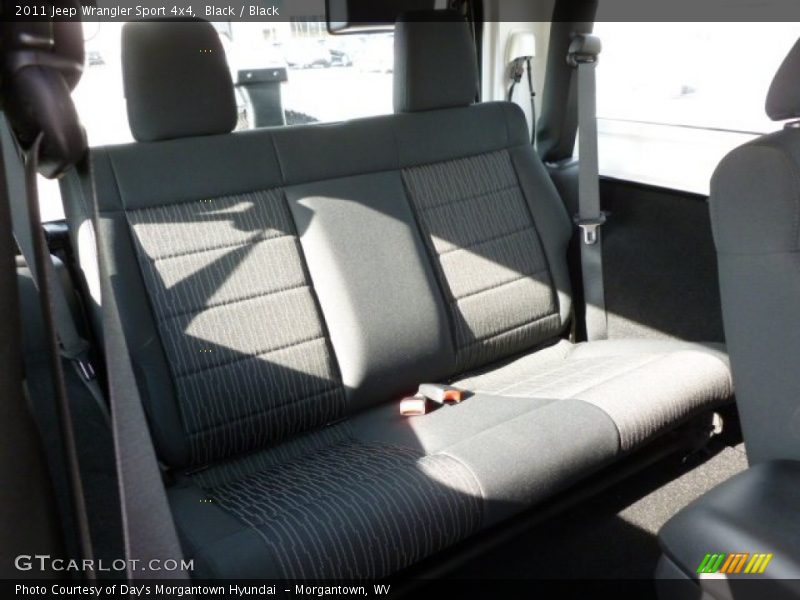 Black / Black 2011 Jeep Wrangler Sport 4x4