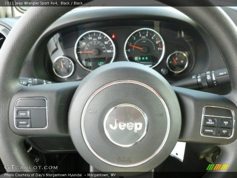 Black / Black 2011 Jeep Wrangler Sport 4x4