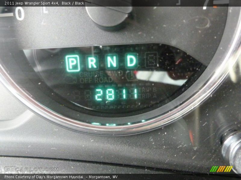 Black / Black 2011 Jeep Wrangler Sport 4x4