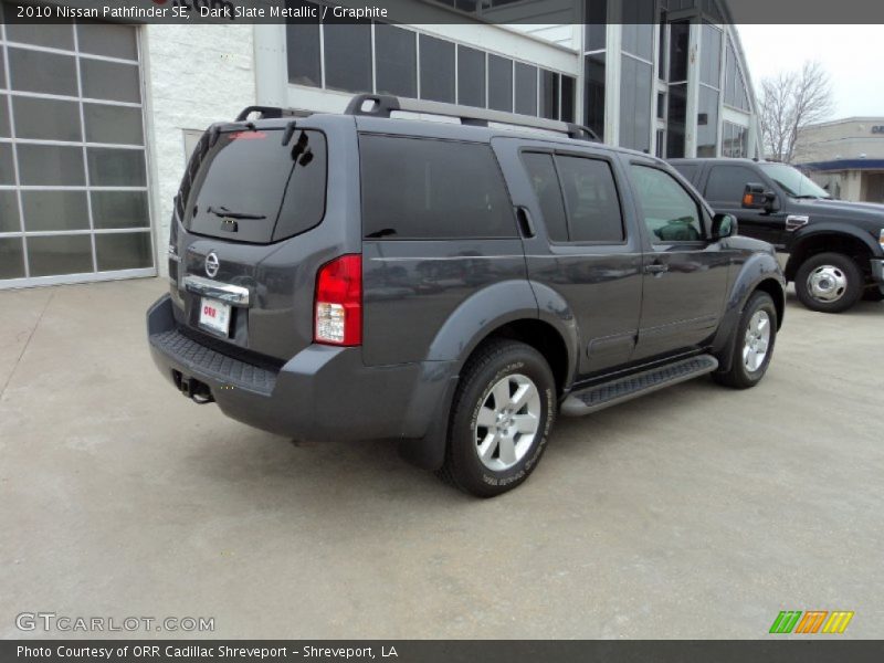 Dark Slate Metallic / Graphite 2010 Nissan Pathfinder SE