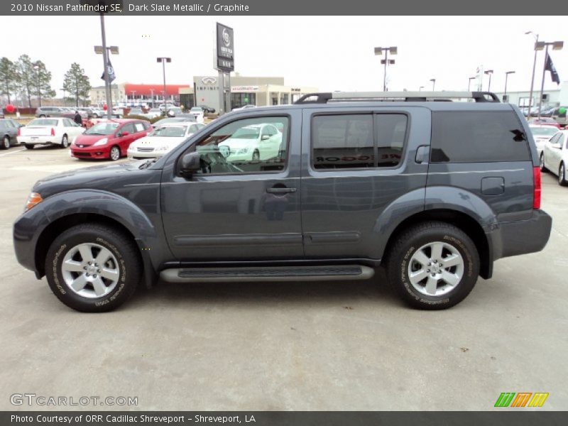 Dark Slate Metallic / Graphite 2010 Nissan Pathfinder SE