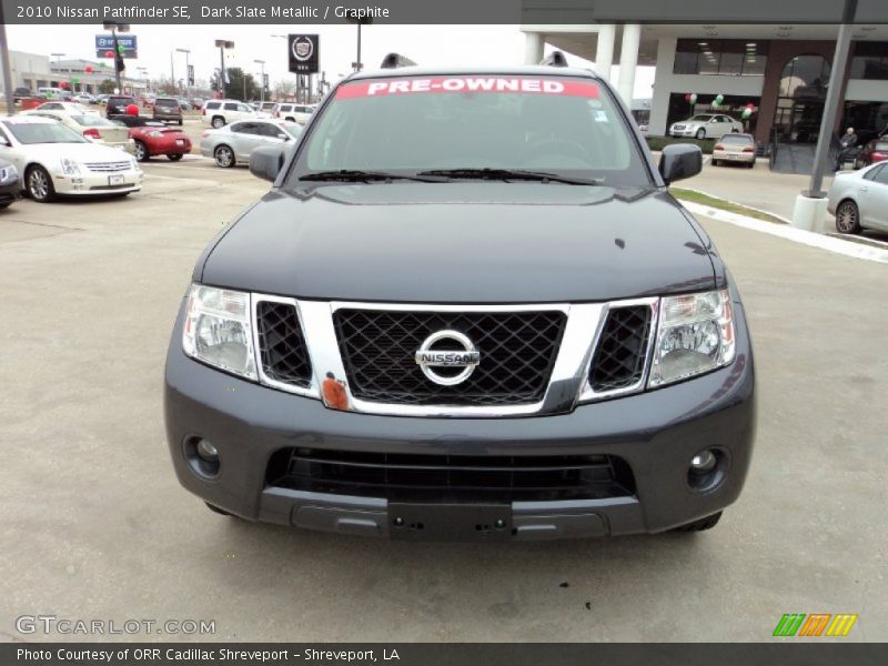 Dark Slate Metallic / Graphite 2010 Nissan Pathfinder SE