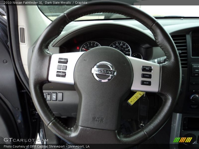 Dark Slate Metallic / Graphite 2010 Nissan Pathfinder SE