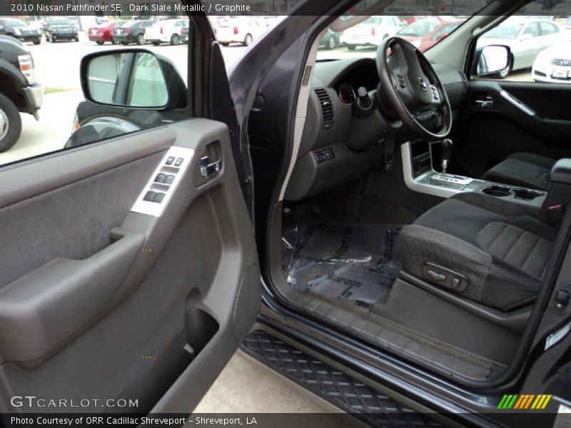 Dark Slate Metallic / Graphite 2010 Nissan Pathfinder SE