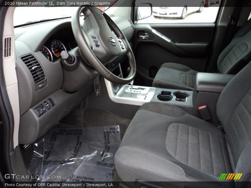 Dark Slate Metallic / Graphite 2010 Nissan Pathfinder SE