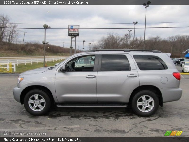 Silver Sky Metallic / Graphite 2008 Toyota Sequoia SR5 4WD