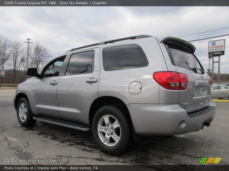 Silver Sky Metallic / Graphite 2008 Toyota Sequoia SR5 4WD
