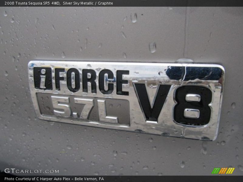 Silver Sky Metallic / Graphite 2008 Toyota Sequoia SR5 4WD