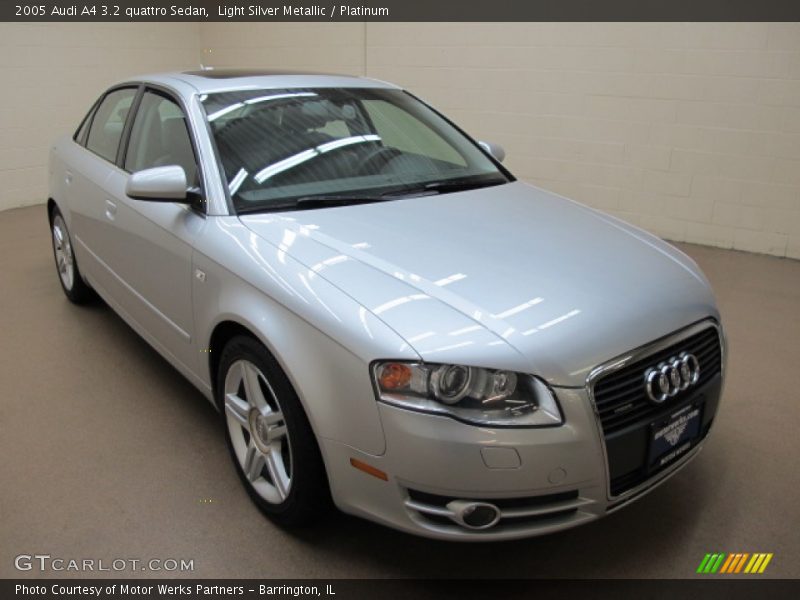 Light Silver Metallic / Platinum 2005 Audi A4 3.2 quattro Sedan