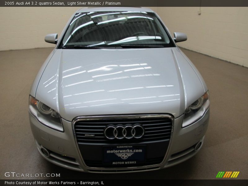 Light Silver Metallic / Platinum 2005 Audi A4 3.2 quattro Sedan