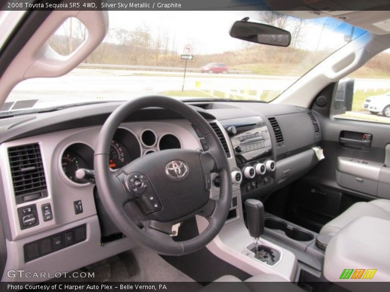 Silver Sky Metallic / Graphite 2008 Toyota Sequoia SR5 4WD