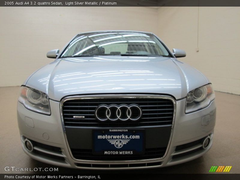 Light Silver Metallic / Platinum 2005 Audi A4 3.2 quattro Sedan