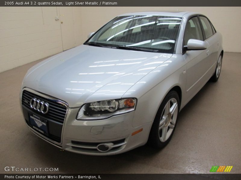 Light Silver Metallic / Platinum 2005 Audi A4 3.2 quattro Sedan