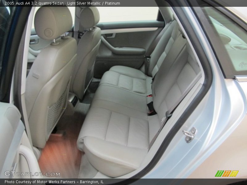  2005 A4 3.2 quattro Sedan Platinum Interior