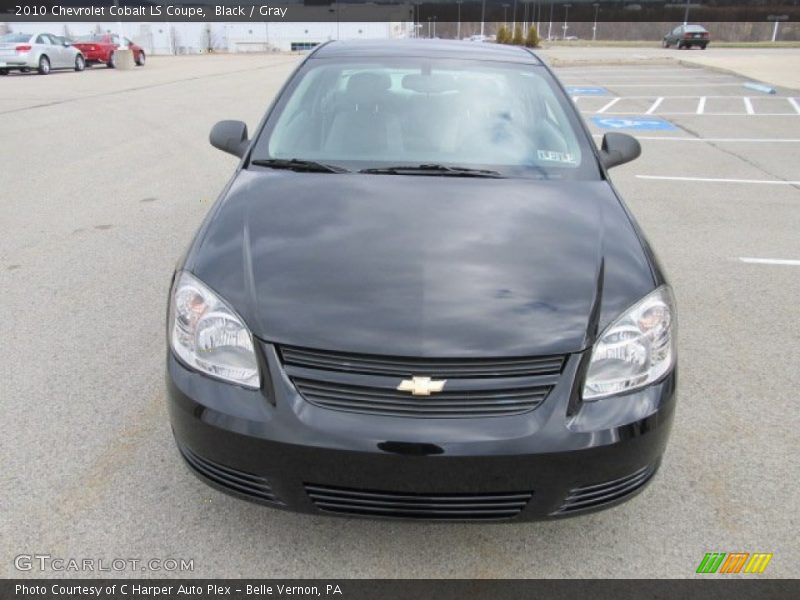 Black / Gray 2010 Chevrolet Cobalt LS Coupe