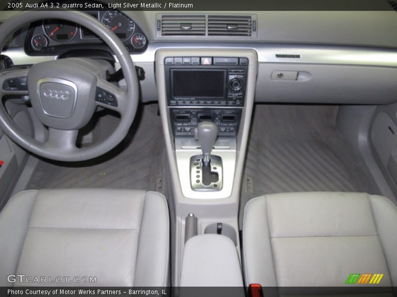 Light Silver Metallic / Platinum 2005 Audi A4 3.2 quattro Sedan