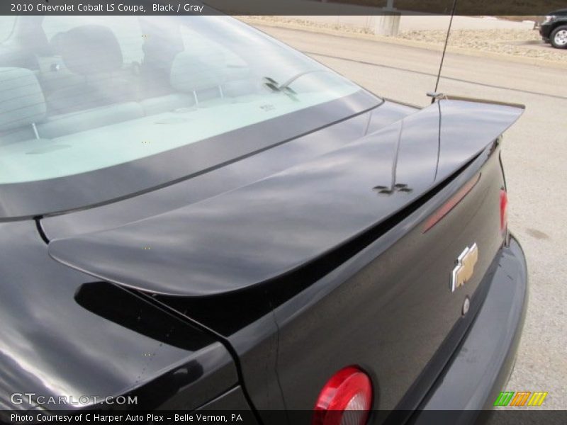 Black / Gray 2010 Chevrolet Cobalt LS Coupe