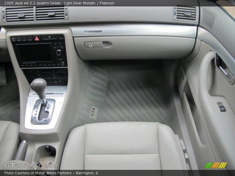 Light Silver Metallic / Platinum 2005 Audi A4 3.2 quattro Sedan