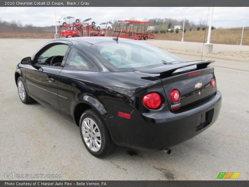 Black / Gray 2010 Chevrolet Cobalt LS Coupe