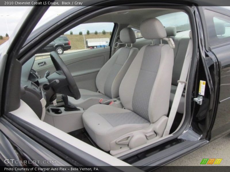 Black / Gray 2010 Chevrolet Cobalt LS Coupe