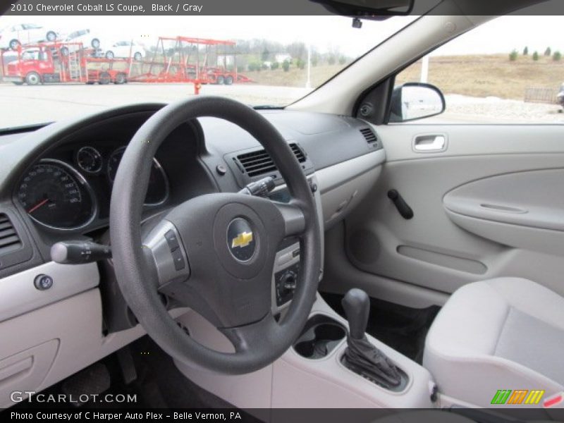 Black / Gray 2010 Chevrolet Cobalt LS Coupe