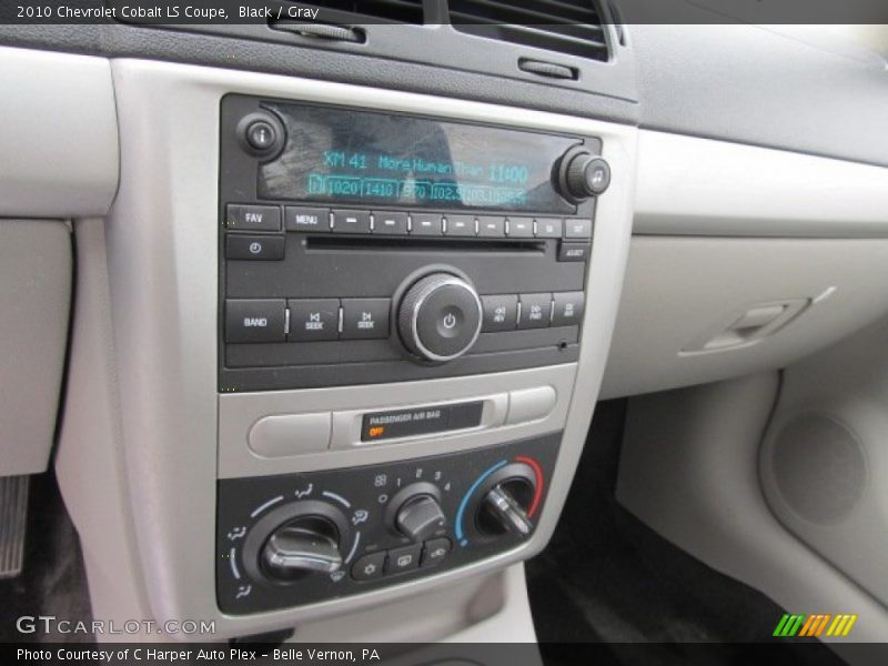 Black / Gray 2010 Chevrolet Cobalt LS Coupe