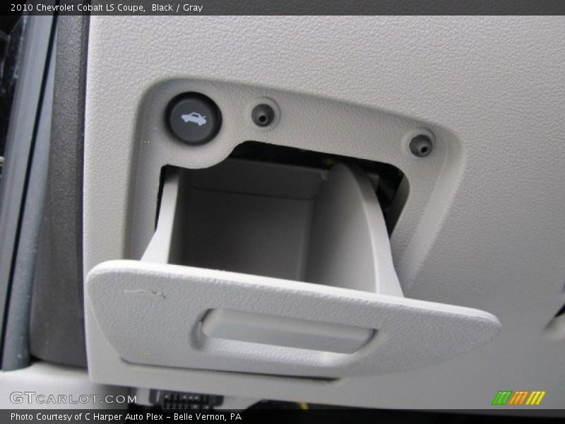 Black / Gray 2010 Chevrolet Cobalt LS Coupe