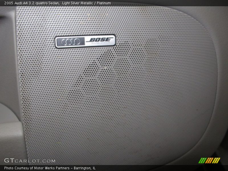Light Silver Metallic / Platinum 2005 Audi A4 3.2 quattro Sedan