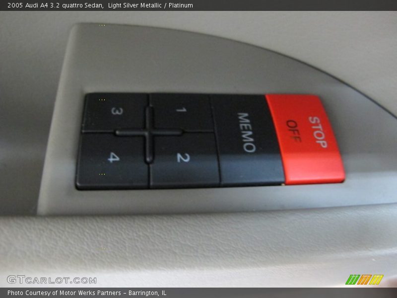 Light Silver Metallic / Platinum 2005 Audi A4 3.2 quattro Sedan