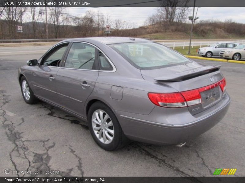 Steel Gray / Gray 2008 Hyundai Azera Limited