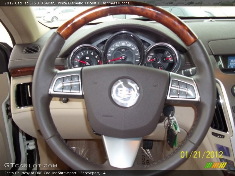  2012 CTS 3.0 Sedan Steering Wheel