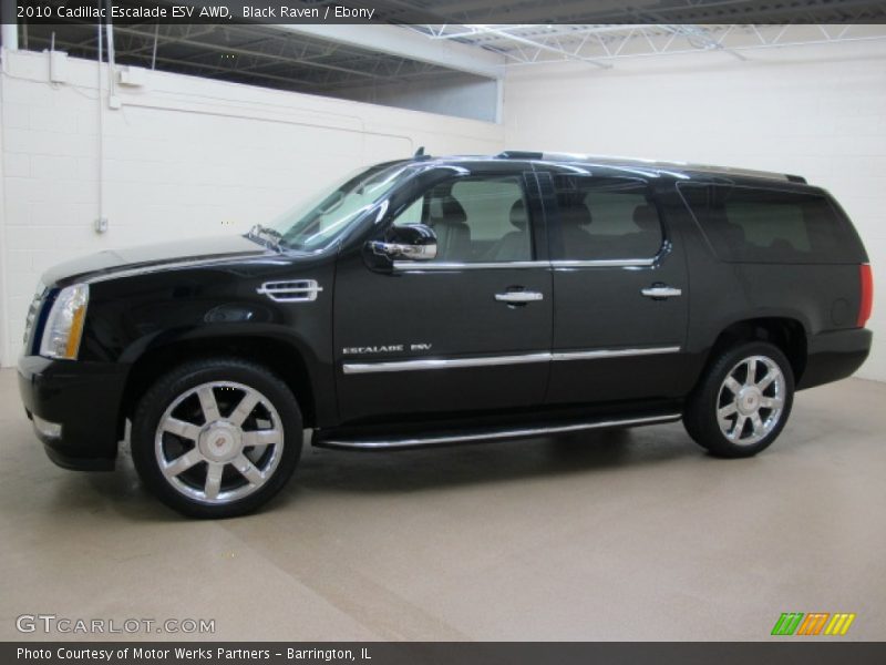 Black Raven / Ebony 2010 Cadillac Escalade ESV AWD