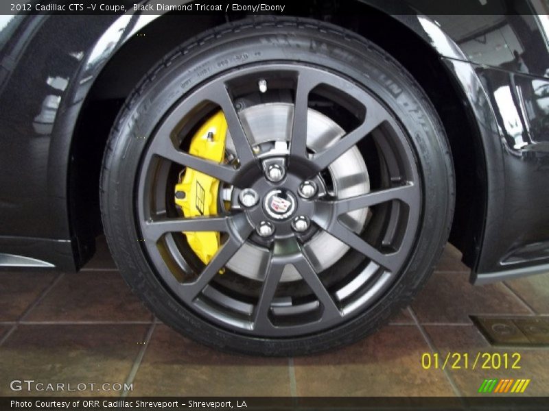  2012 CTS -V Coupe Wheel