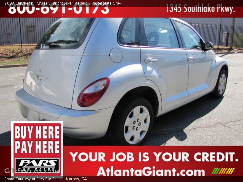 Bright Silver Metallic / Pastel Slate Gray 2007 Chrysler PT Cruiser