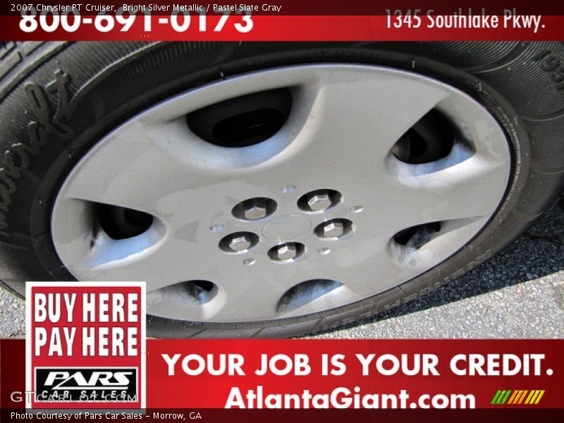 Bright Silver Metallic / Pastel Slate Gray 2007 Chrysler PT Cruiser