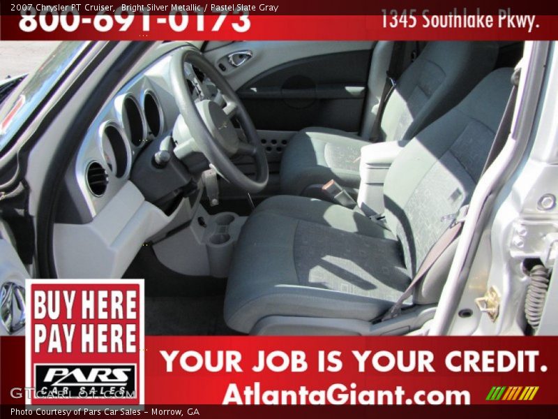 Bright Silver Metallic / Pastel Slate Gray 2007 Chrysler PT Cruiser