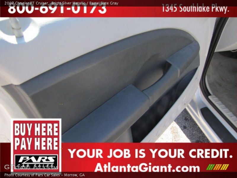 Bright Silver Metallic / Pastel Slate Gray 2007 Chrysler PT Cruiser