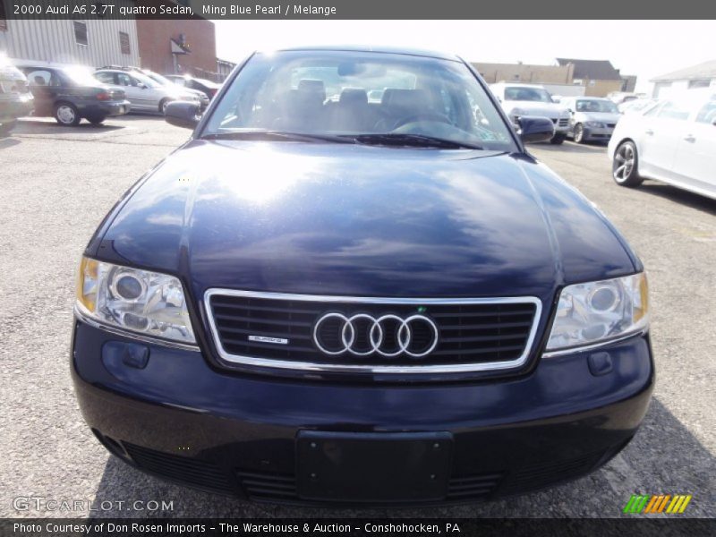 Ming Blue Pearl / Melange 2000 Audi A6 2.7T quattro Sedan