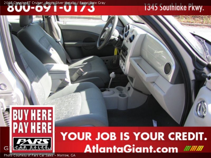 Bright Silver Metallic / Pastel Slate Gray 2007 Chrysler PT Cruiser