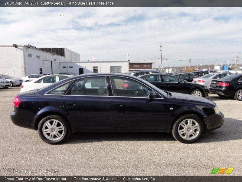 Ming Blue Pearl / Melange 2000 Audi A6 2.7T quattro Sedan