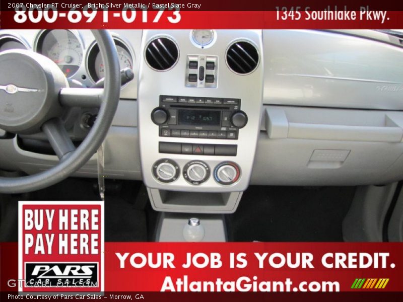 Bright Silver Metallic / Pastel Slate Gray 2007 Chrysler PT Cruiser